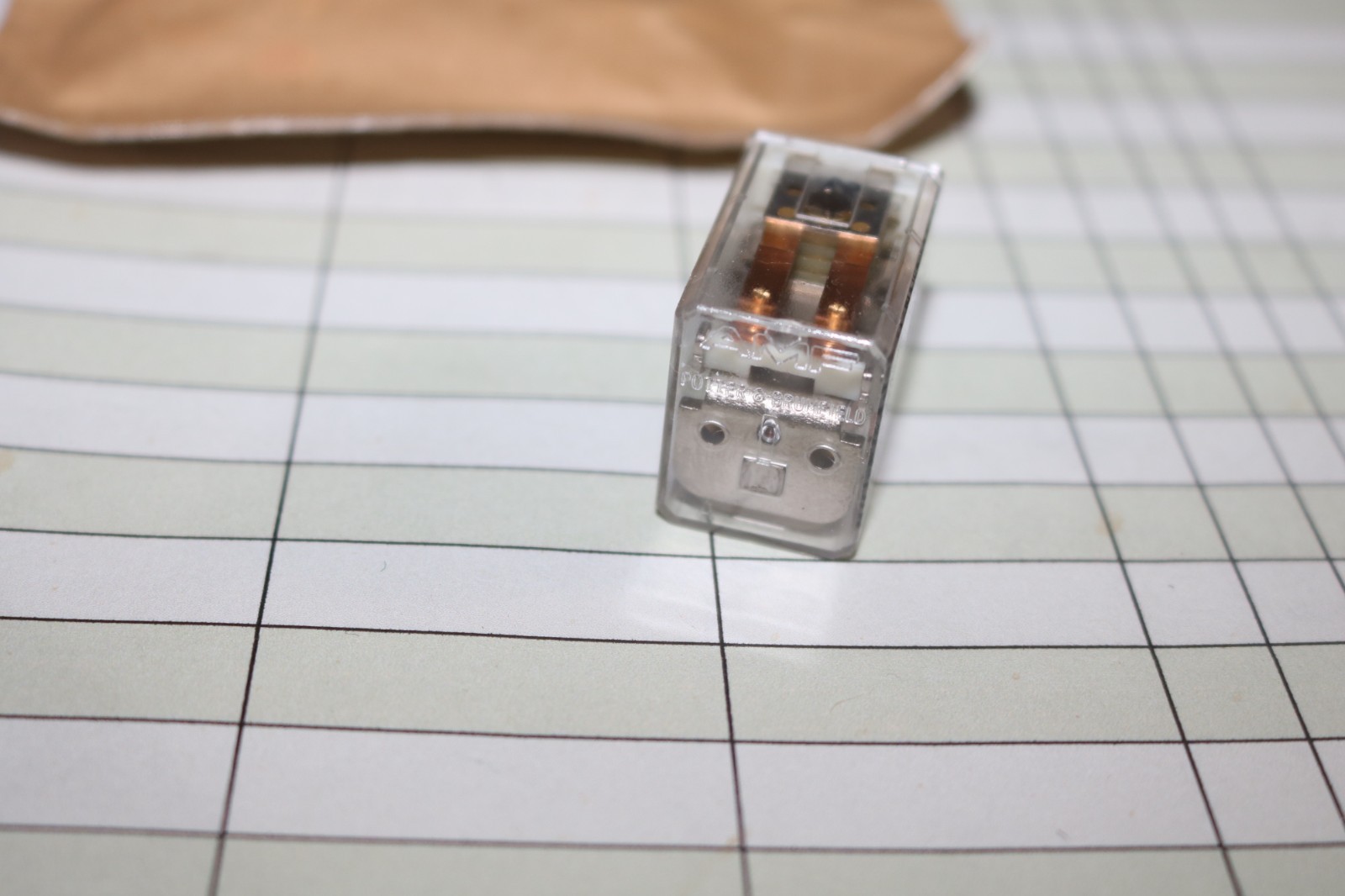 NOS AMF Potter Brumfield R10E1X2S3.2K 24VDC Relay 5945-00-762-0757
