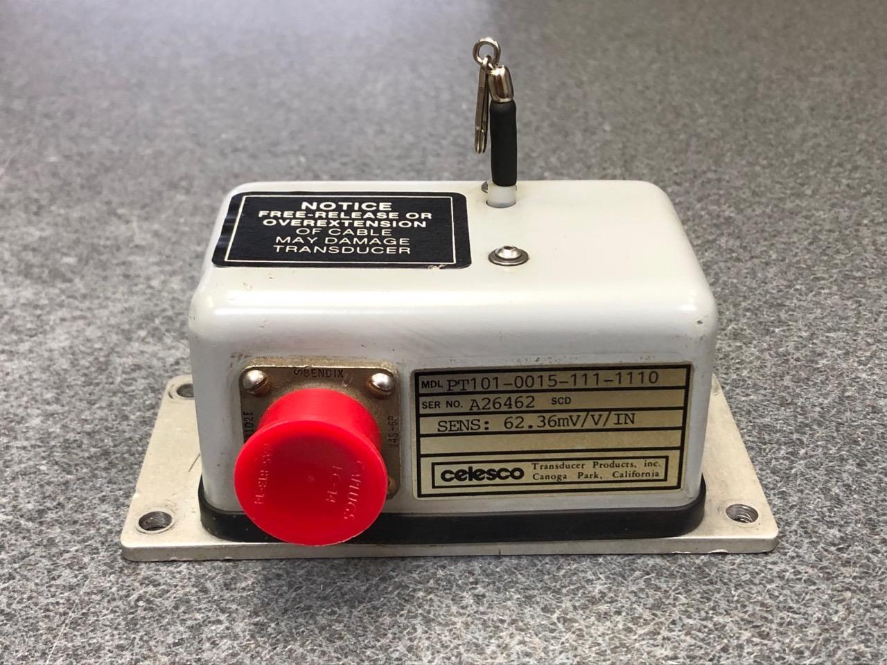 Celesco Transducer PT101-0015-111-1110, Ser A26462