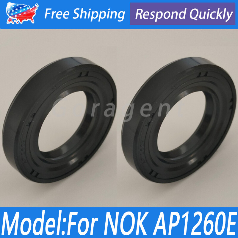 QTY:2 NEW FOR NOK AP1260E skeleton oil seal AP1260E TCV 24*40*8mm US Stock