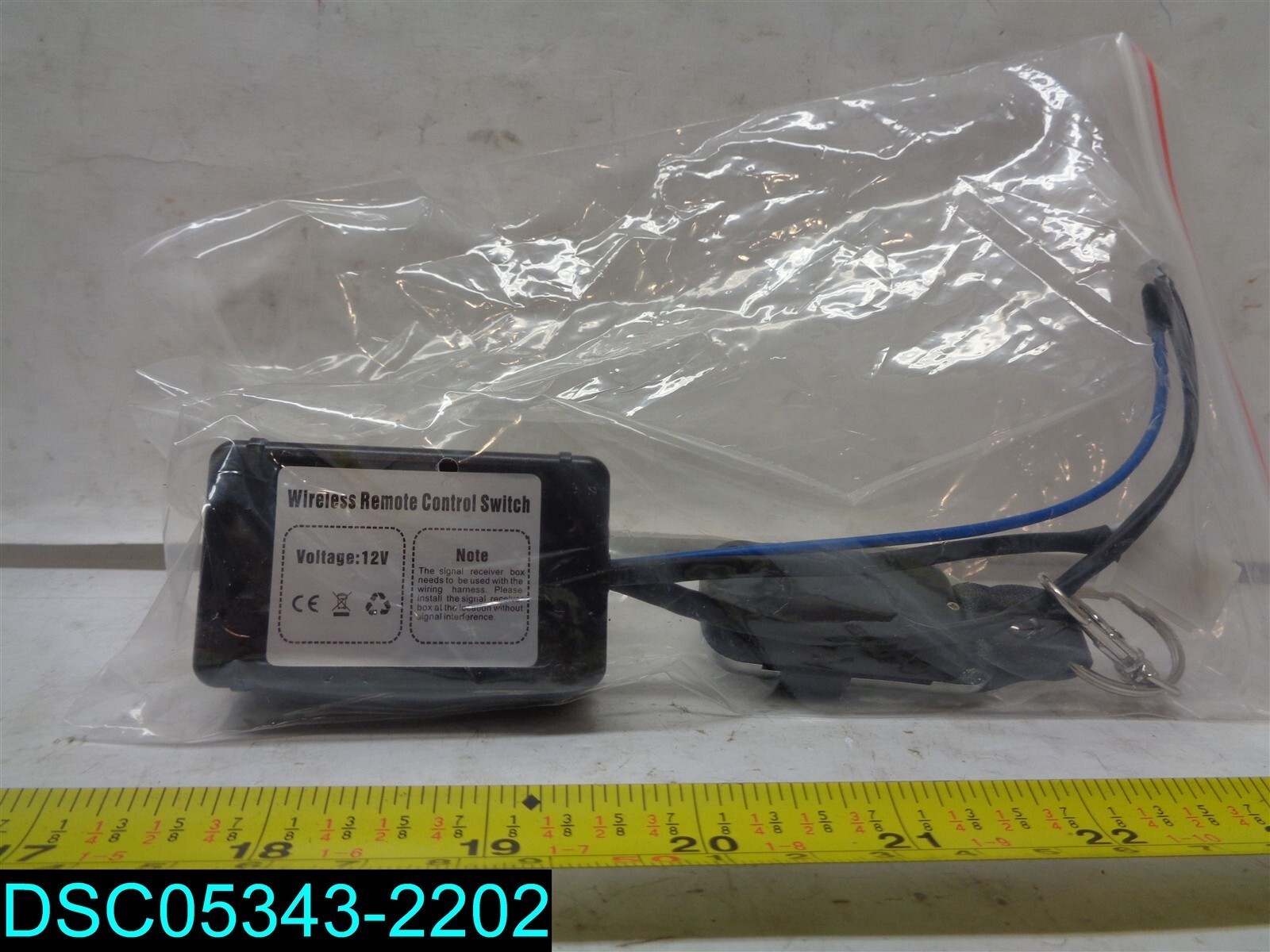 WIRELESS REMOTE CONTROL SWITCH 12V