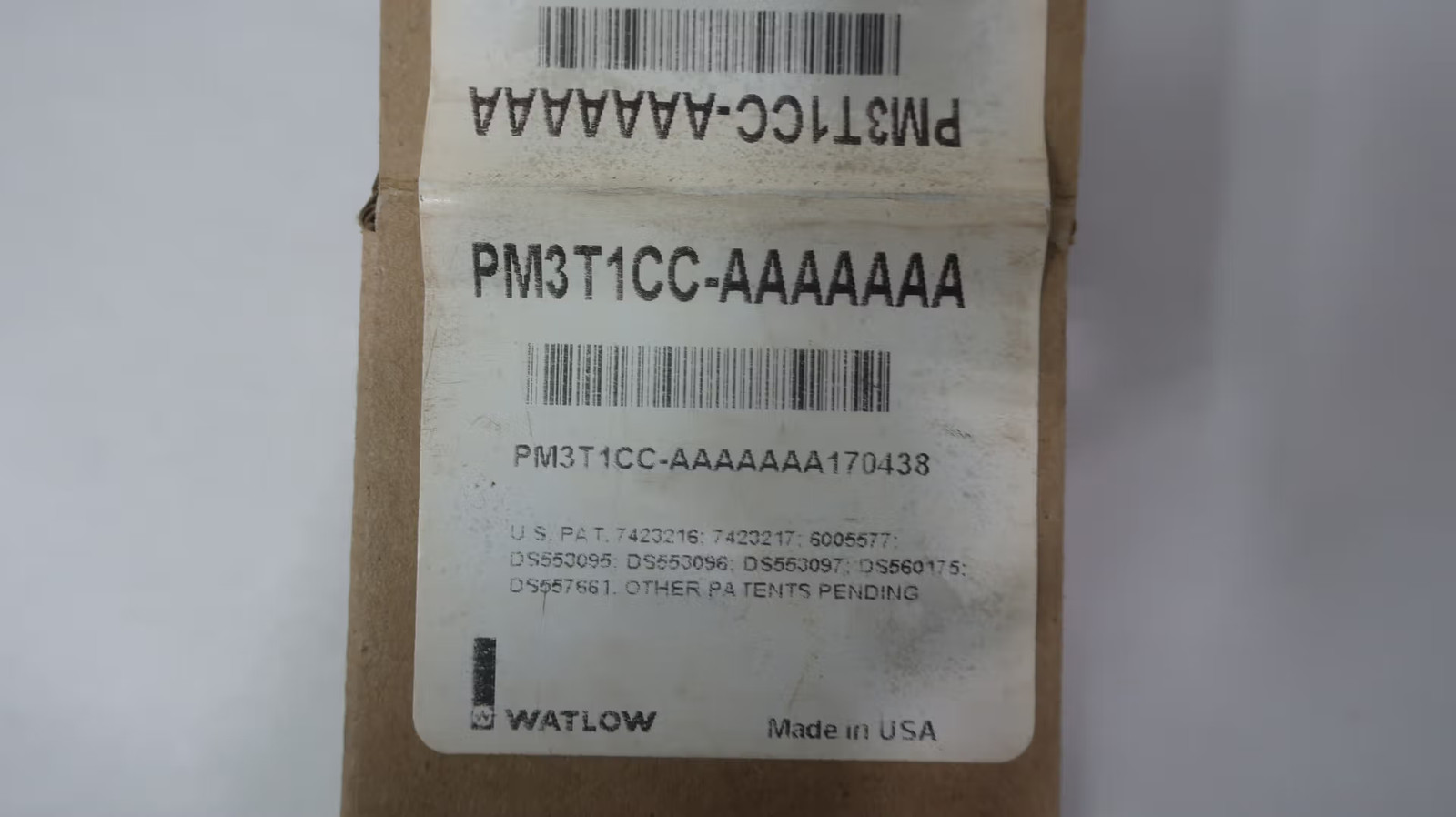 Watlow PM3T1CC-AAAAAAA Ez-zone Multi-function Controller 100-240v-ac