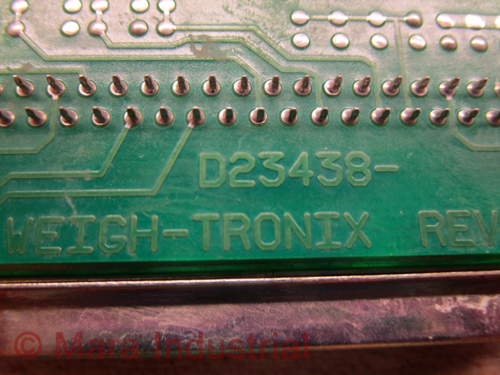 Weigh-Tronix D23438 Circuit Board