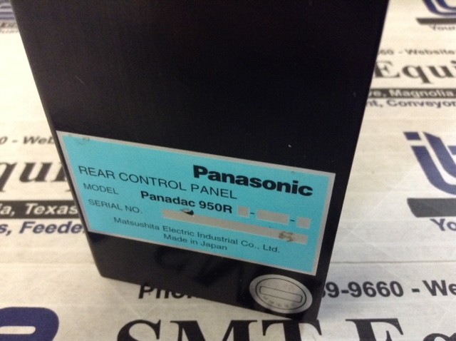 Panasonic MV2F Rear Control Panel – 950R-B-07 w/Warranty