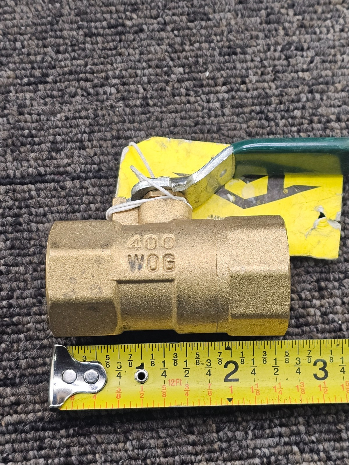 (QTY 11) Hammond: FIG NO 8201 3/4-inch FNPT Forged Brass Ball Valve 400 WOG