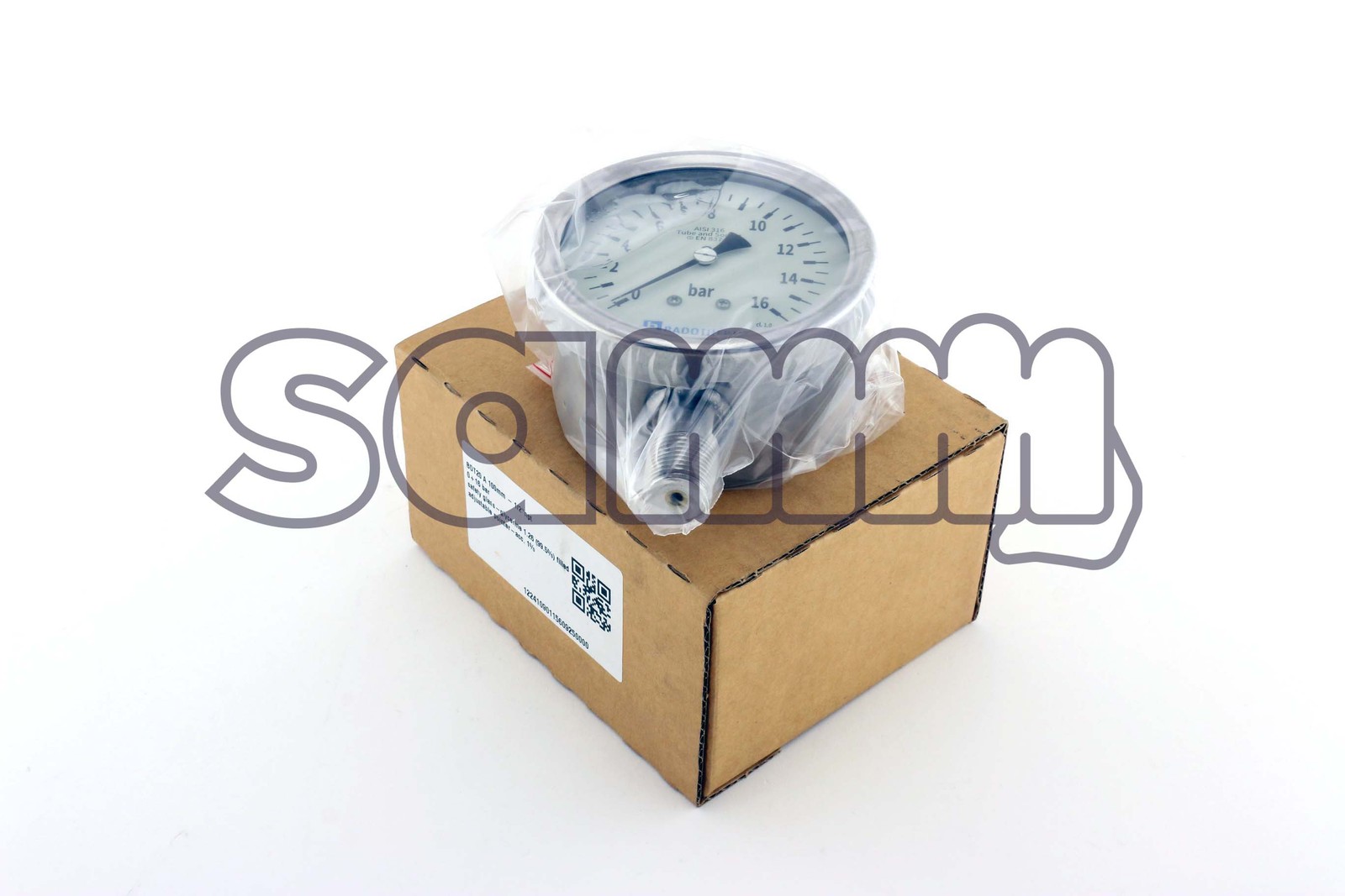 BADOTHERM AISI 316 MANOMETER New