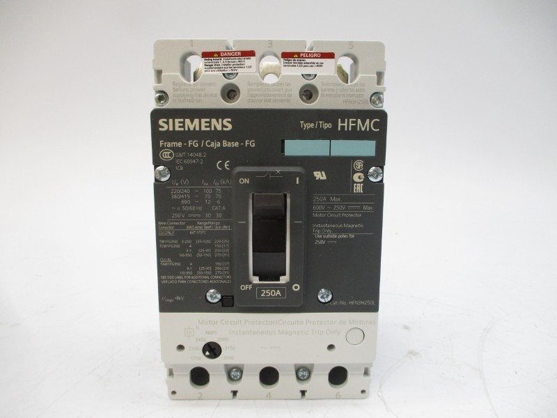 SIEMENS HFN3H250L 600V 250A NSMP