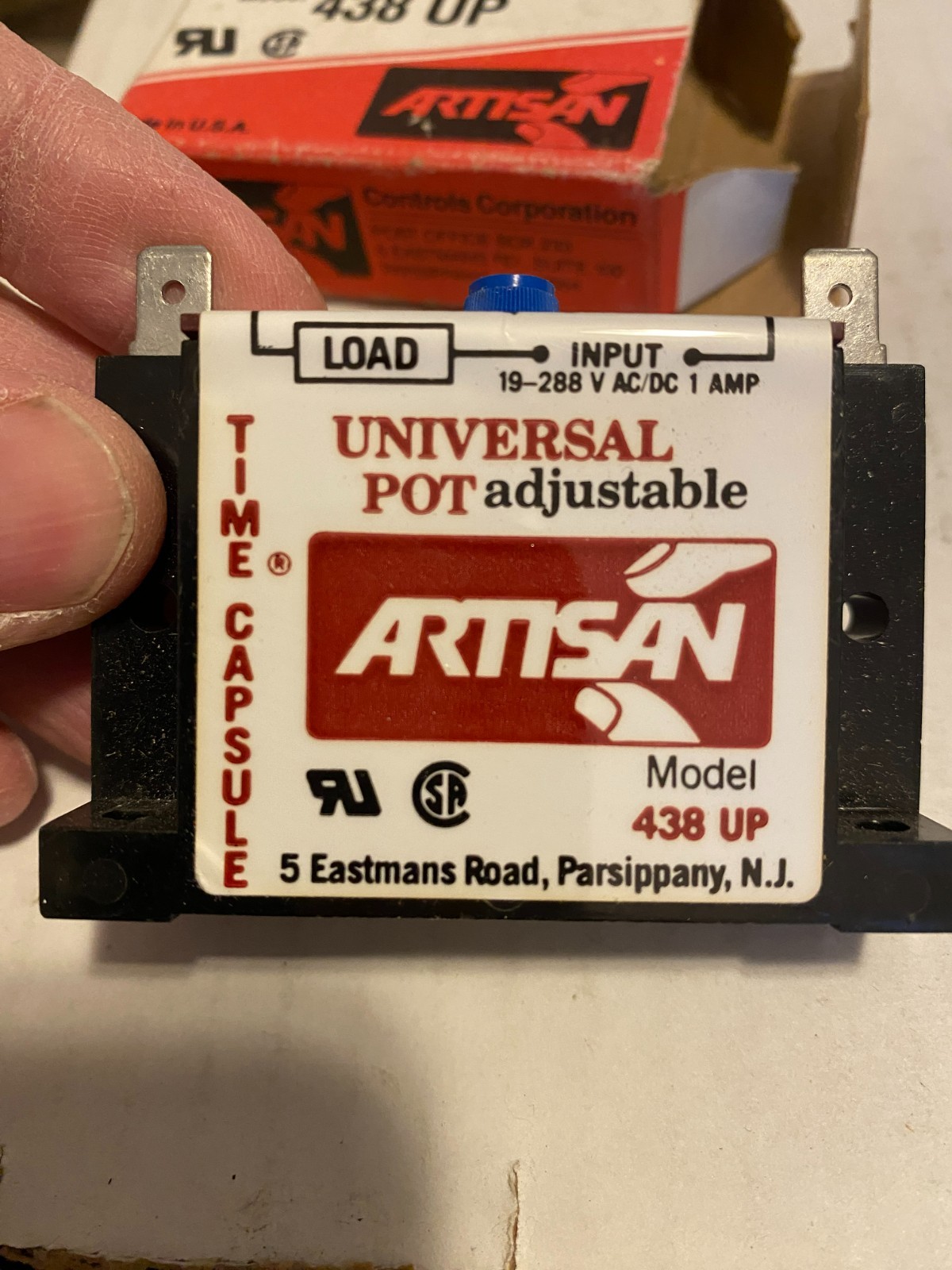 NOB Artisan solid state universal switch adjustable time capsule 438UP