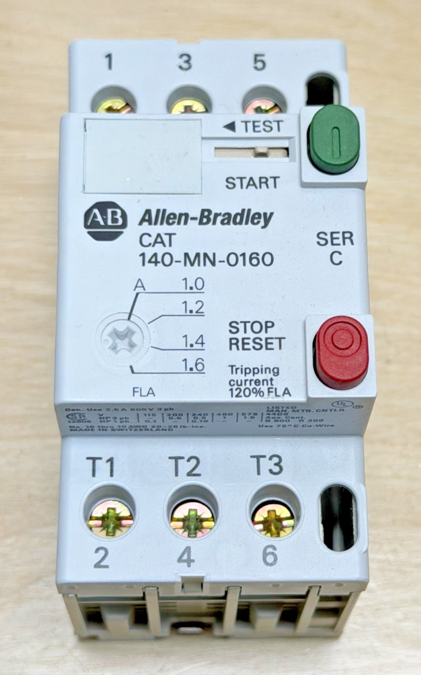 Allen Bradley 140-MN-0160 Manual Starter / Protector