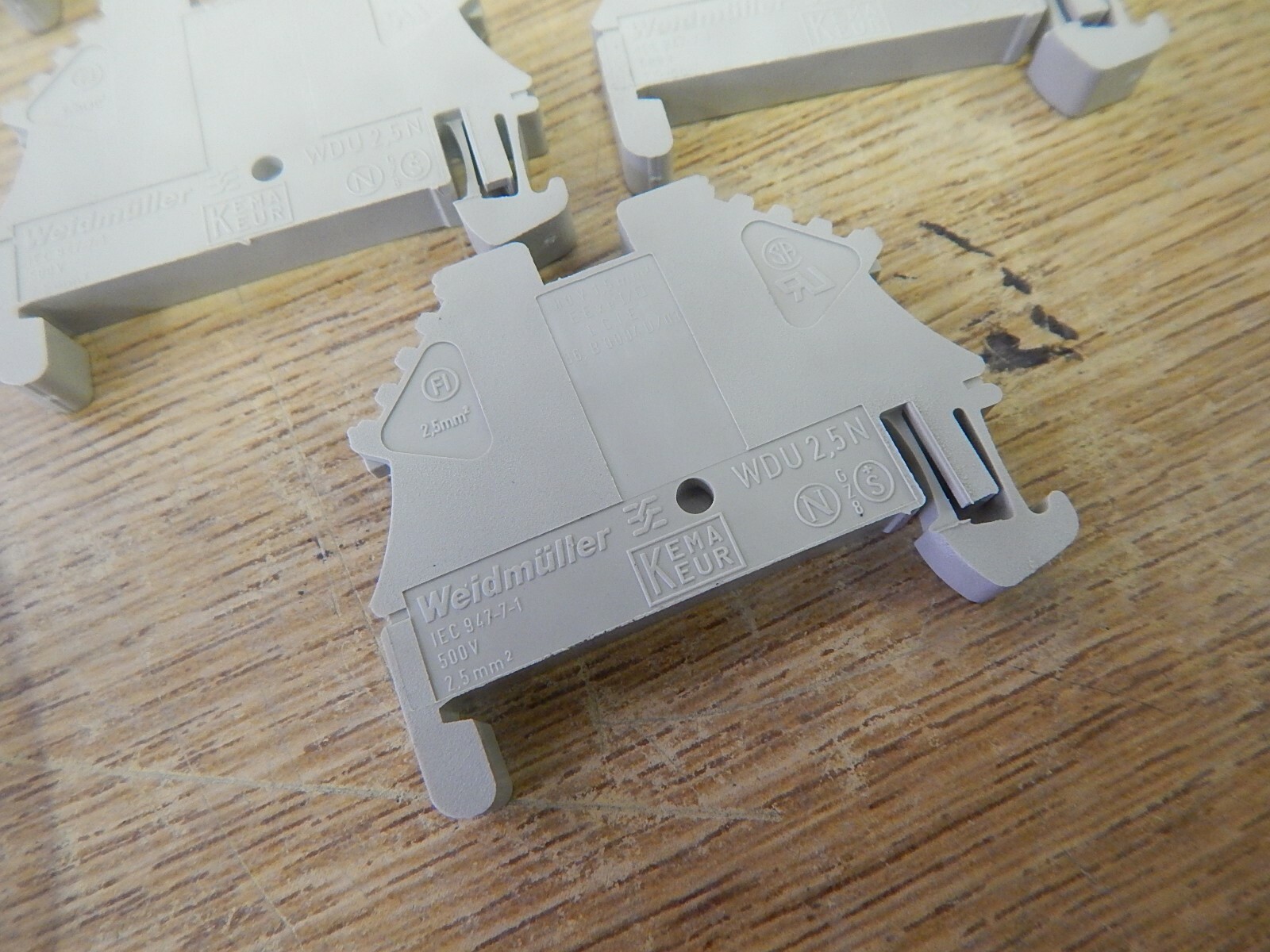 Weidmuller WDU 2.5 M Terminal Blocks Lot of 5 *FREE SHIPPING*