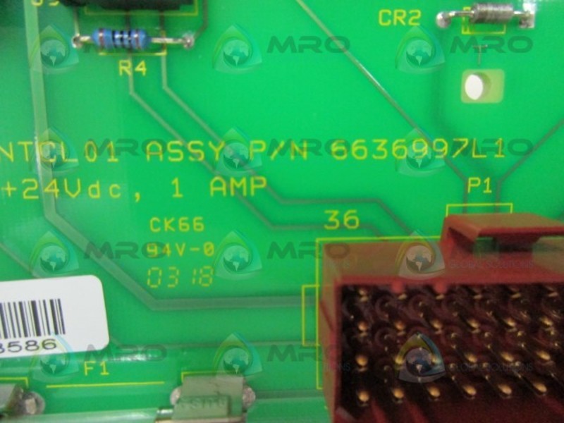 ABB 6636997L1 COMMUNICATION UNIT TERMINATION MODULE NSNP