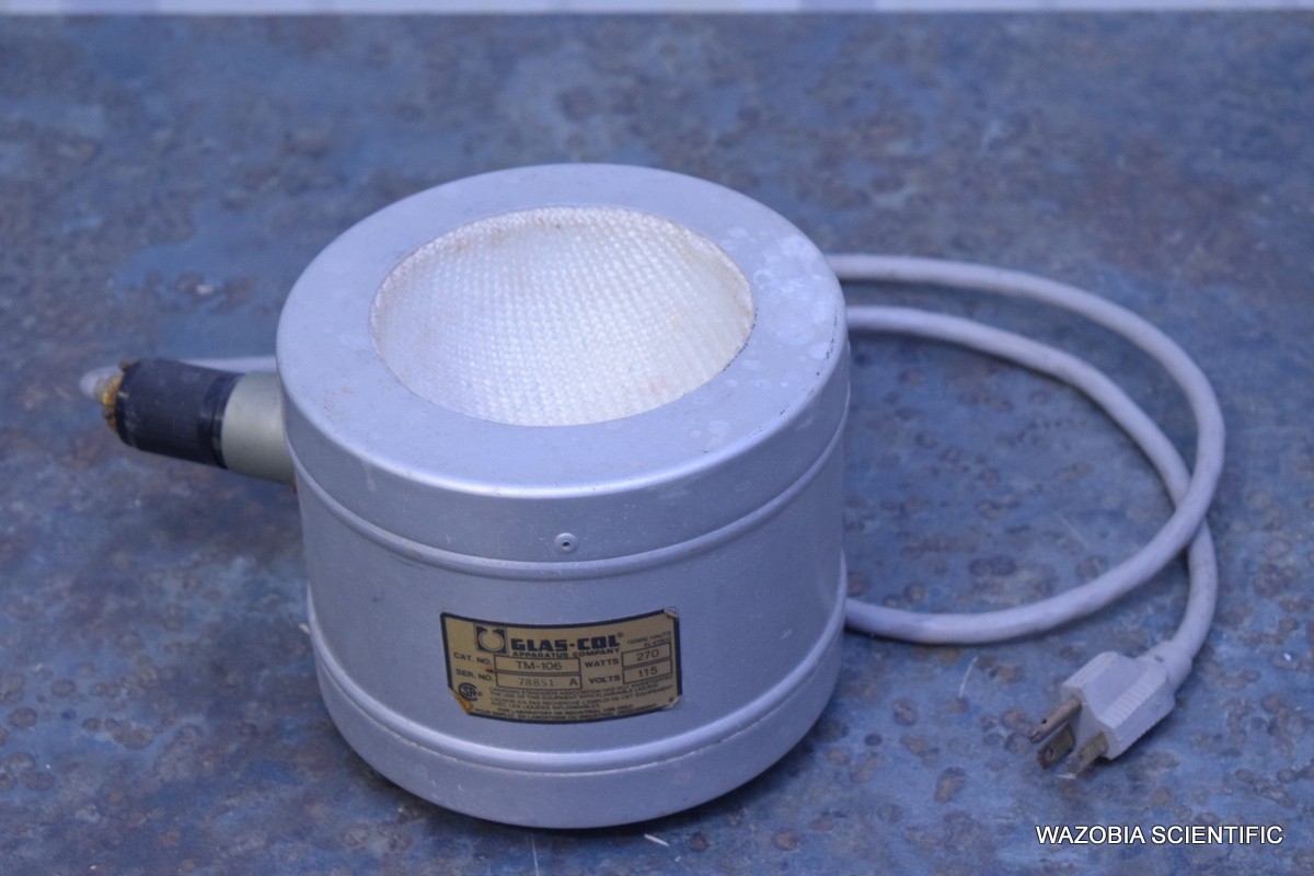GLAS-COL TM-106 HEATING MANTLE 500ML WITH ALUMINUM HOUSING