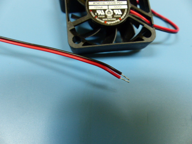 UTEC AT4010L-12H2B-PD1 Qty of 2 per Lot Fan 120mA 12VDC