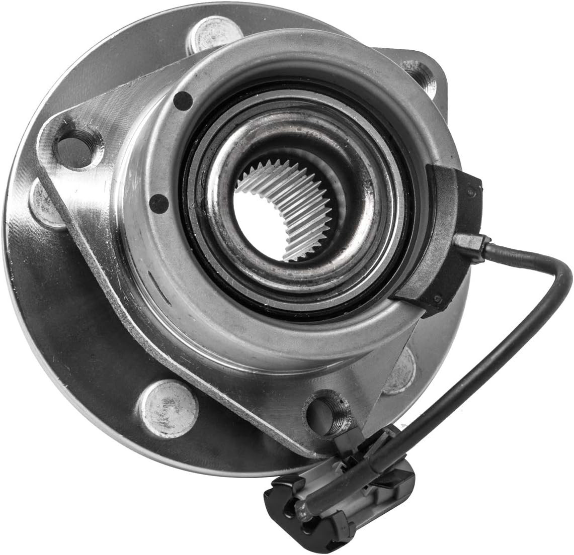 513206 Front Wheel Bearing and Hub Assembly (For 4-Wheel ABS Models; 5 Stud Hub)