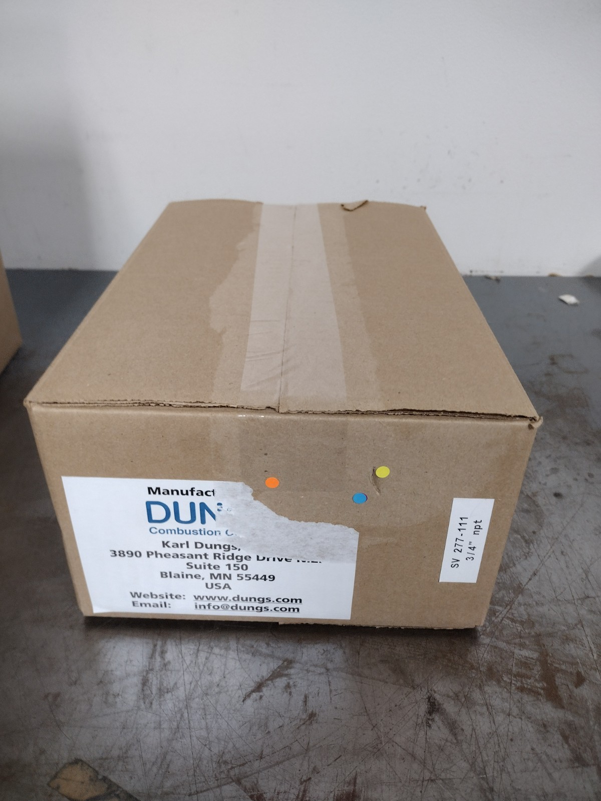 Karl Dungs 277111, 3/4″ single safety shutoff w/POC, SV-D 1007/614