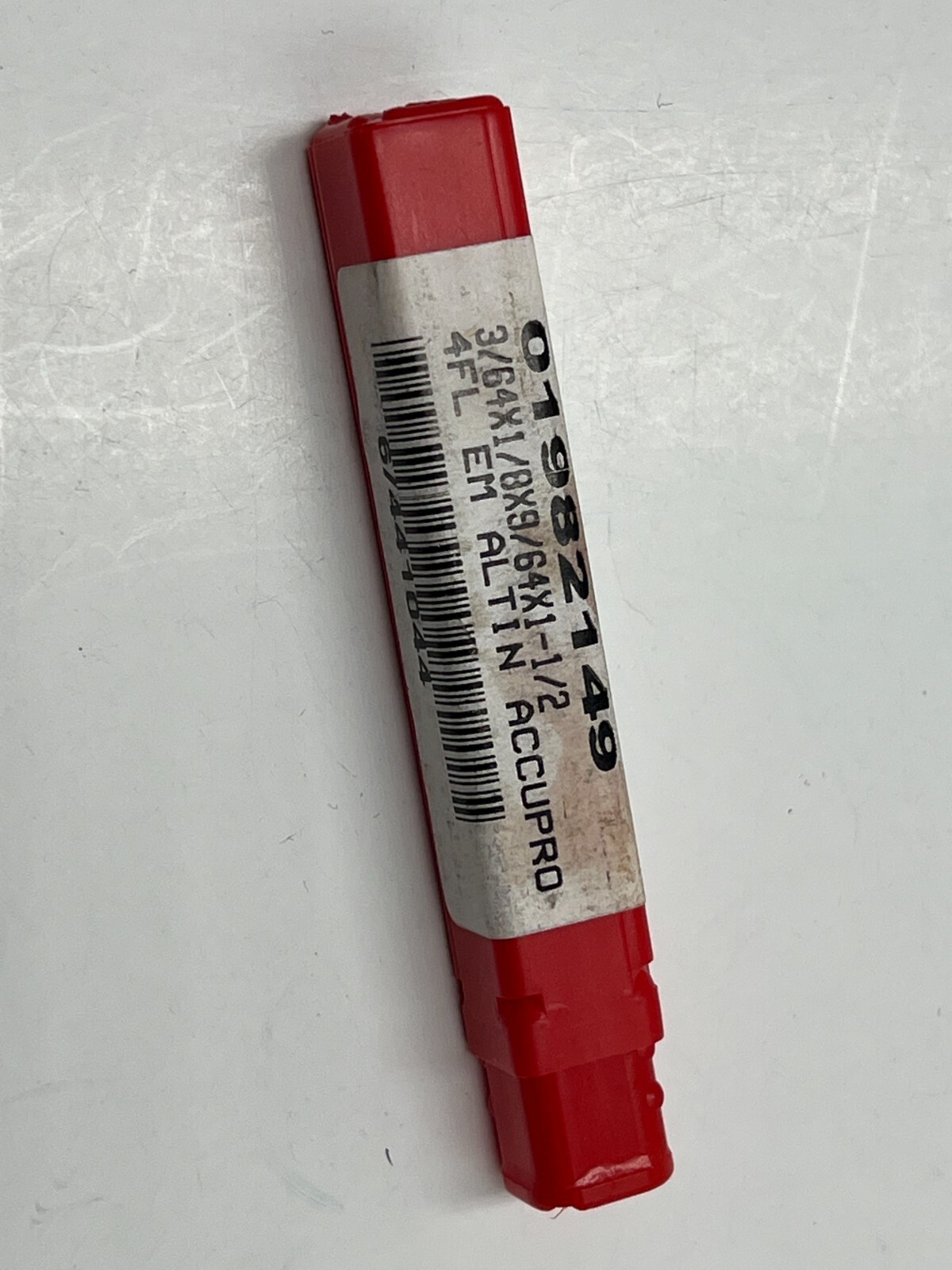 (QTY 3) Accupro Solid Carbide Square End Mill 3/64″ Dia 9/64″ LOC 01982149