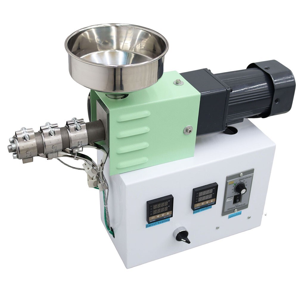 Enhanced Single Screw Extruder 110V Powered Screw Extruder 11.8in Work Center