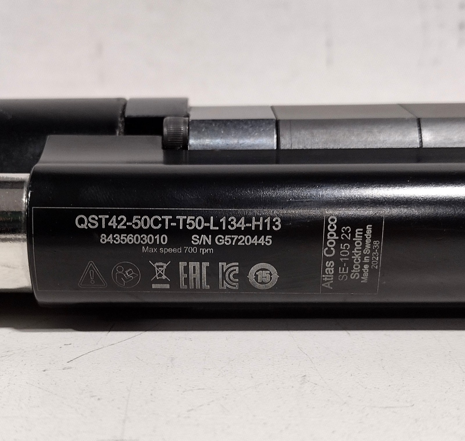 Atlas Copco SE-10523 QST 3 4230 3011 80 FCC Industrial Driver Component Untested