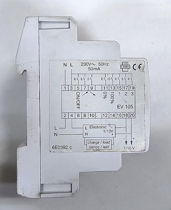 Hager EV105 Remote Control Dimmer Module | 230V AC | 50Hz | 50mA | German Made