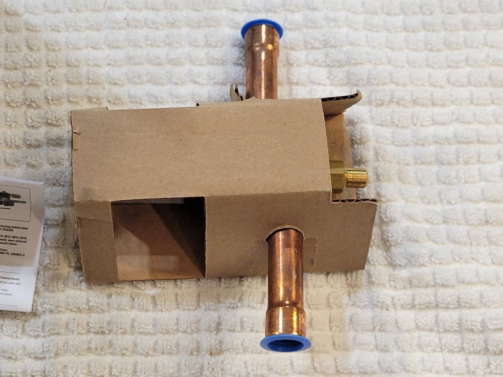 SPORLAN ME10S250-HP SOLENOID VALVE W/OUT COIL 5/8″ ODF NOS NIB MKC-2 New in Box