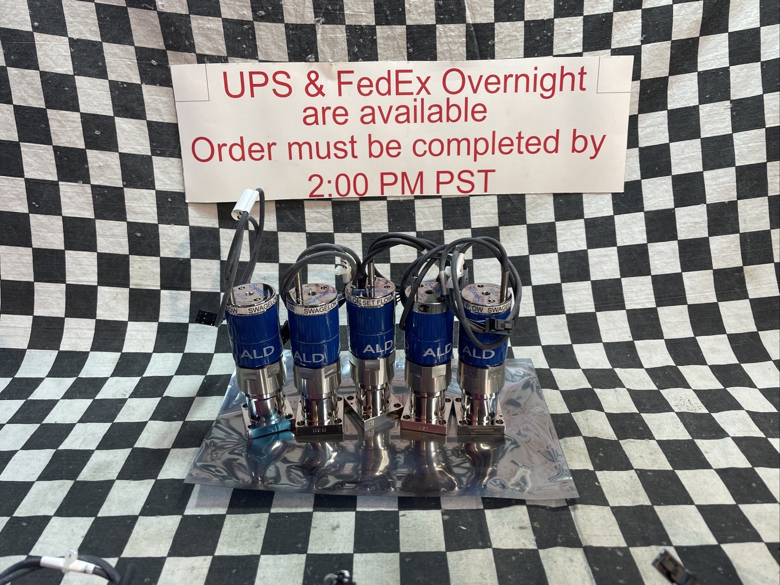 5x Swagelok ALD3E, 6LVV-MSM-ALD3E3-P-C-S-15863, BES 516-3007-E4-C-PU-05 #1644T17