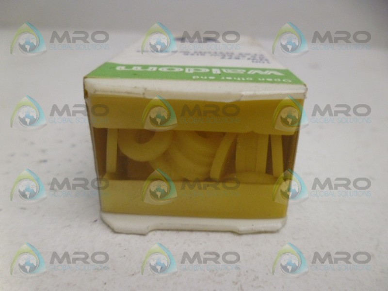 WALDOM NW-877 FLAT NYLON WASHERS (PKG OF 100) NSMP