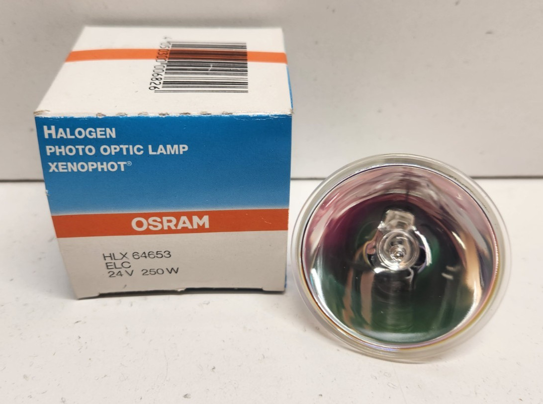NEW IN BOX! OSRAM 24V 250W HALOGEN BULB HLX-64653