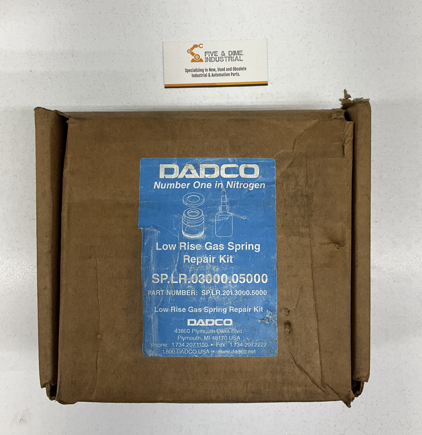 Dadco Low Rise GAS SPRING REPAIR KIT SP.LR.03000.05000 (RE209)