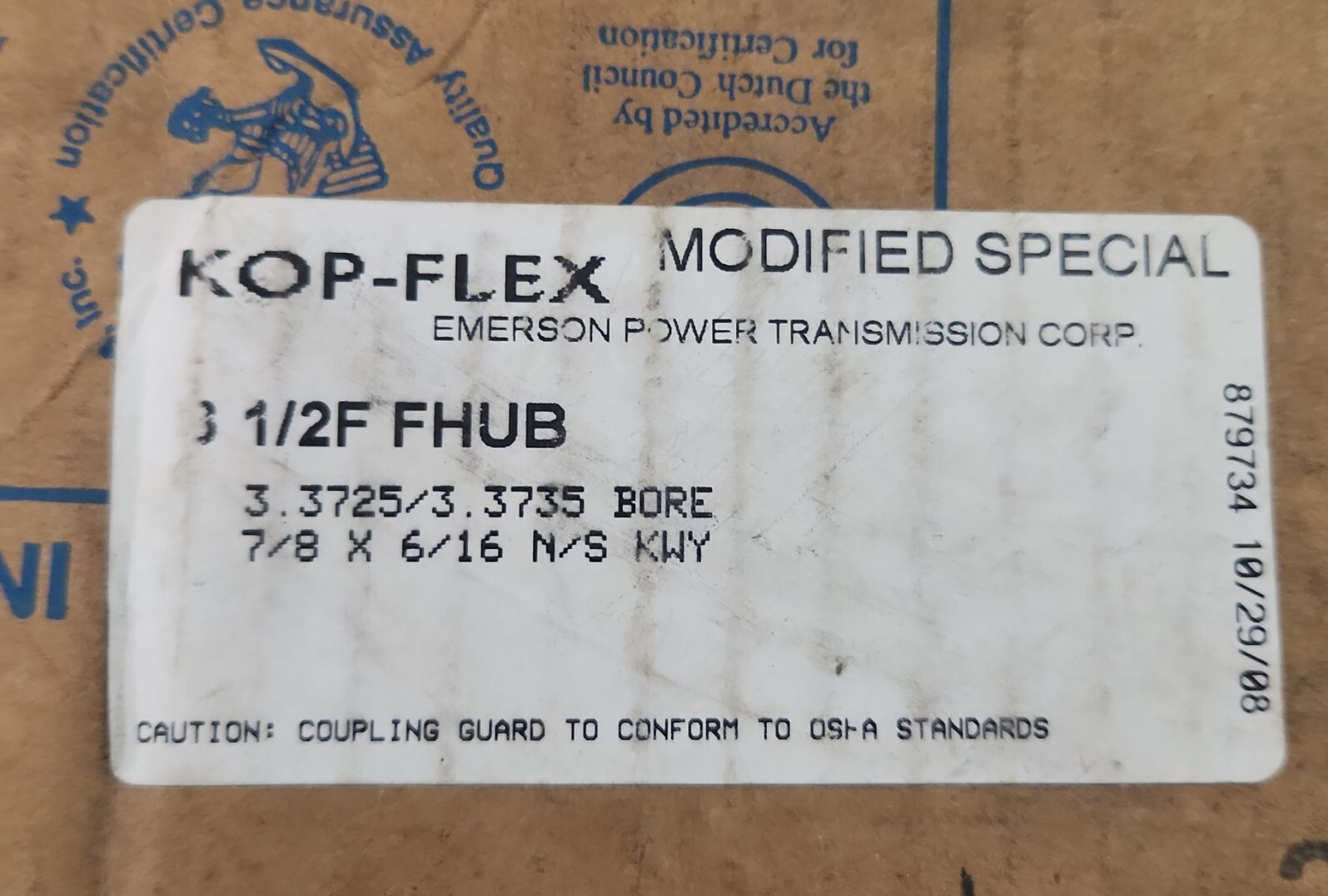 🆕️ Kop-Flex 3 1/2F EB Sleeve Coupling 1960723 ⚡️🇺🇸 SHIP+WARRANTY
