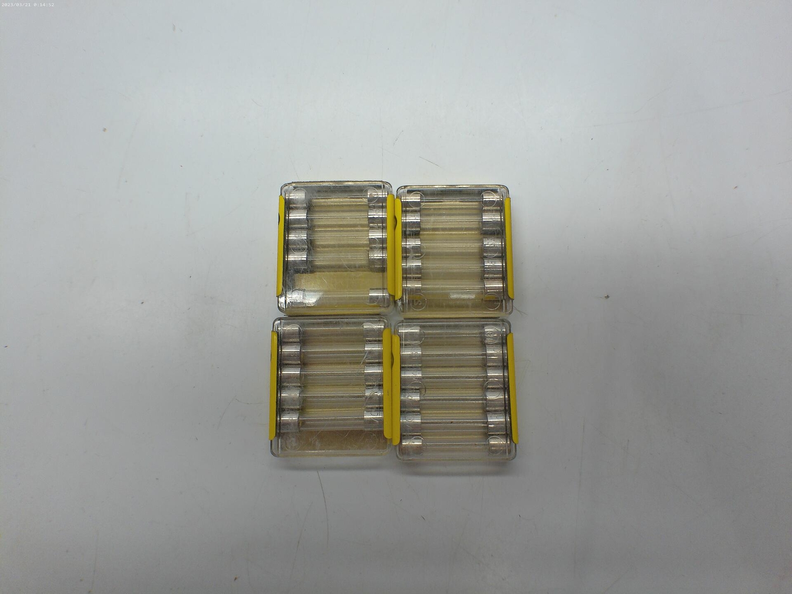 BUSSMANN AGC-1/2 FUSE LOT OF 4 PKG OF 5 NSMP