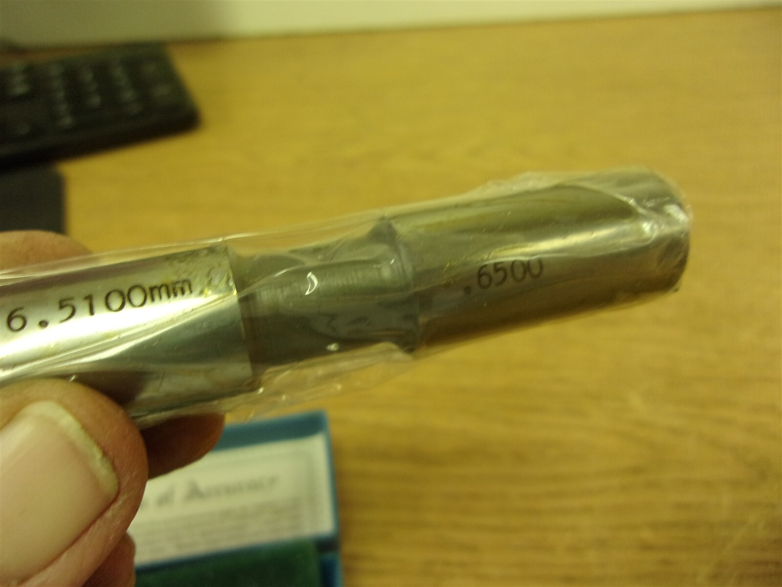 NEW Deltronic Pin Gage .6500 16.5100mm *FREE SHIPPING*