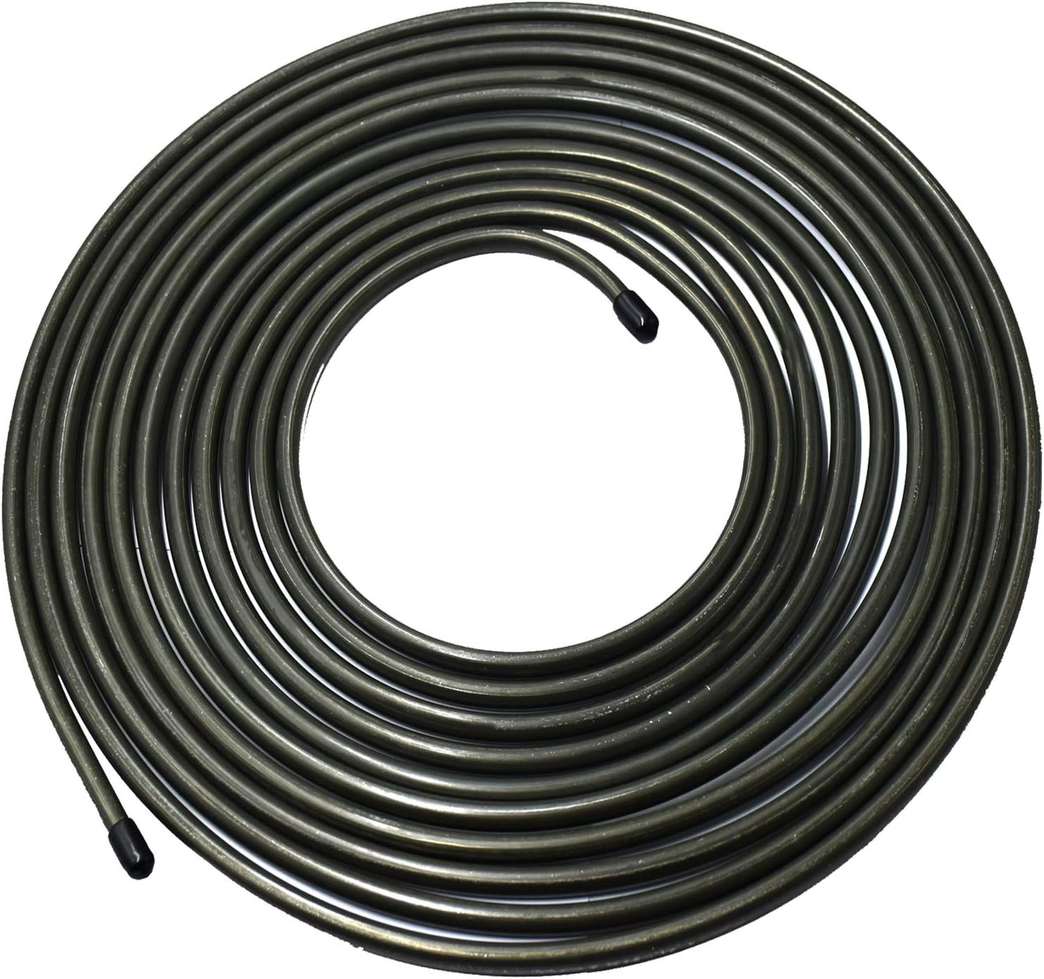 5/16” Brake Line Tubing Kit, 25Ft Flexible PVF Coated Steel Tube Roll, Anti-…
