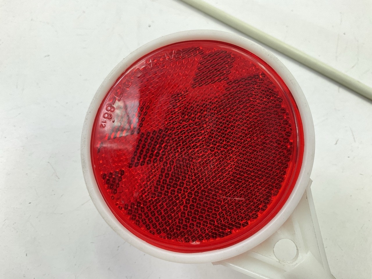 (6) Hillman 48″ Red Fiberglass Rural Driveway Markers Reflector Sign 840074