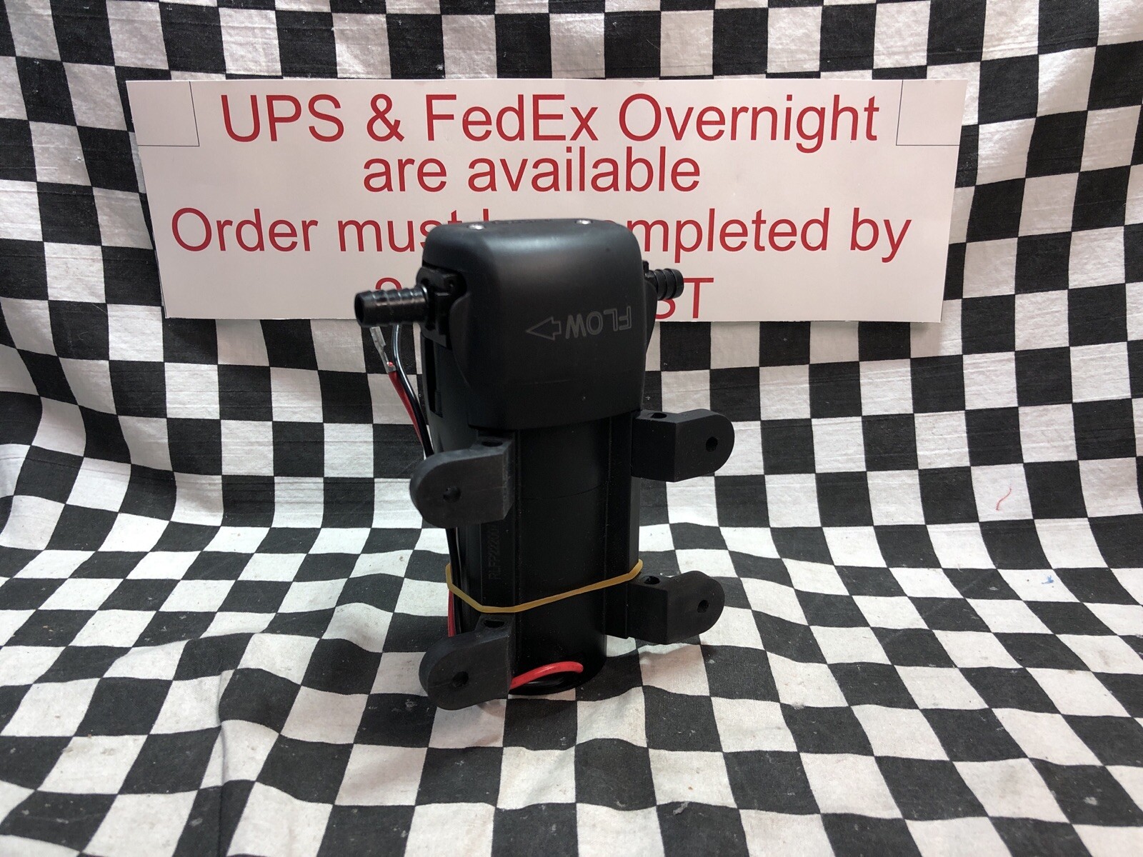 FLOJET PARTICULATE & PULP CAPABLE PUMP .8 GPM, 12V, SHIPSAMEDAY, LFP122007