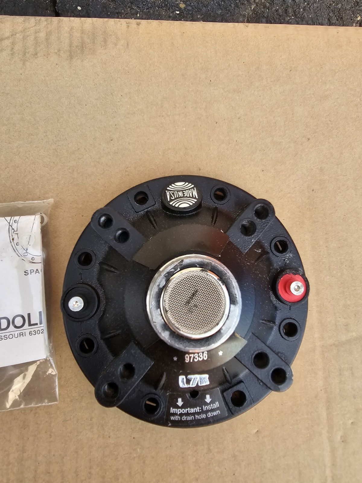 ATLAS Soundolier K-370A ADP SRN 11 M/100W Head Assy **SALE**