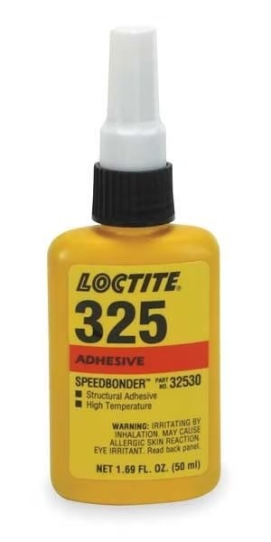 Loctite Epoxy Adhesive 325 Series Yellow Speedbonder 1.69 Fl Oz