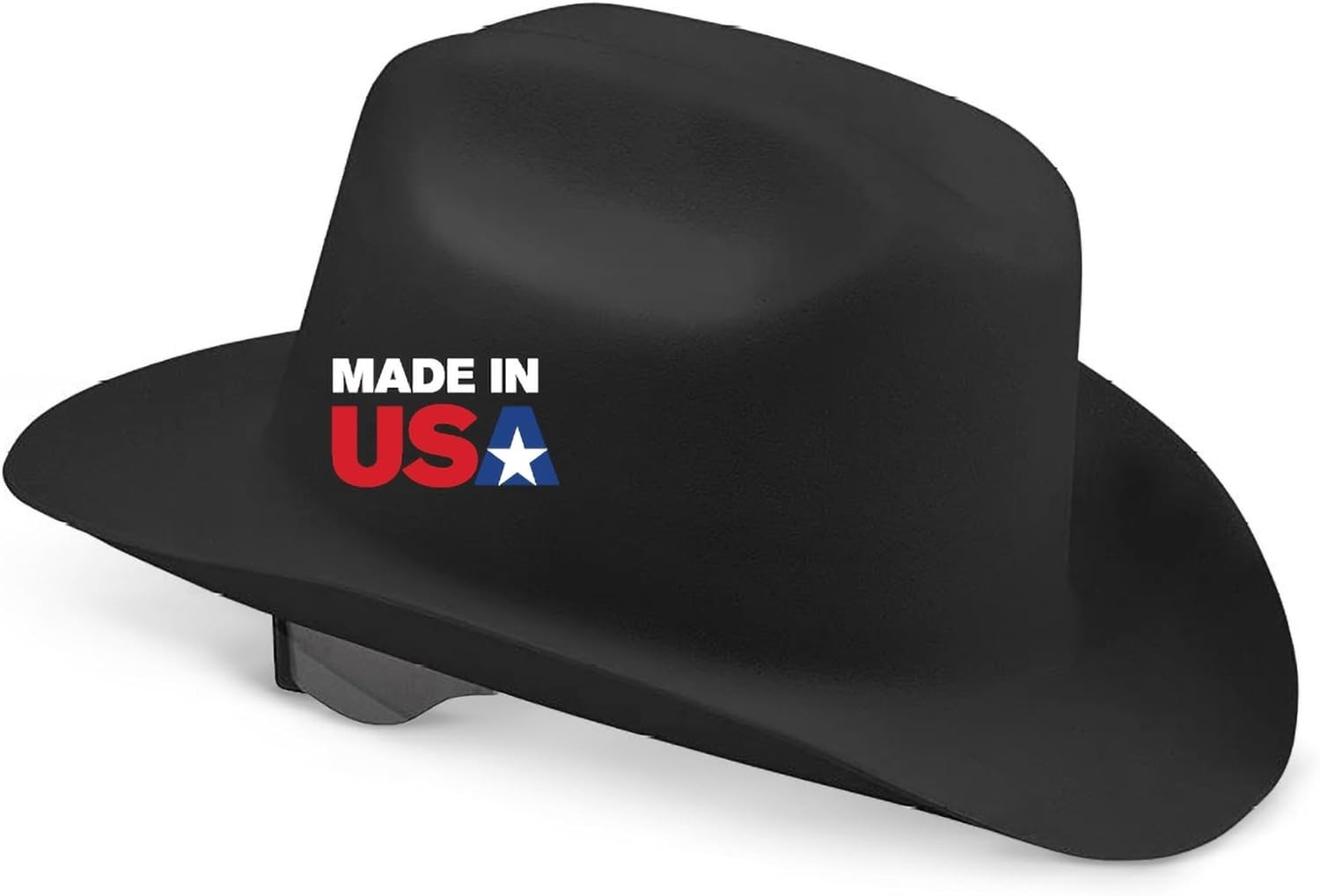 Cowboy Hard Hat – Non-Vented, Full Brim, 4-Point Ratchet Suspension Safety Helme