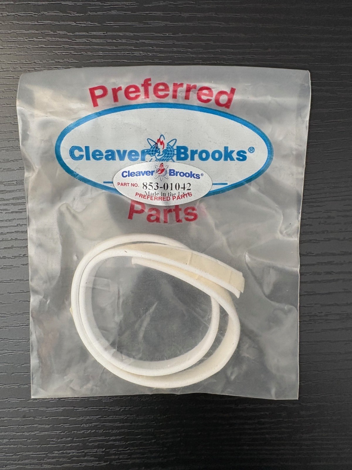 Cleaver Brooks Handhole Expanded PTFE Gasket 3-1/4″ x 4-1/2″ x 1/2 853-01042-000