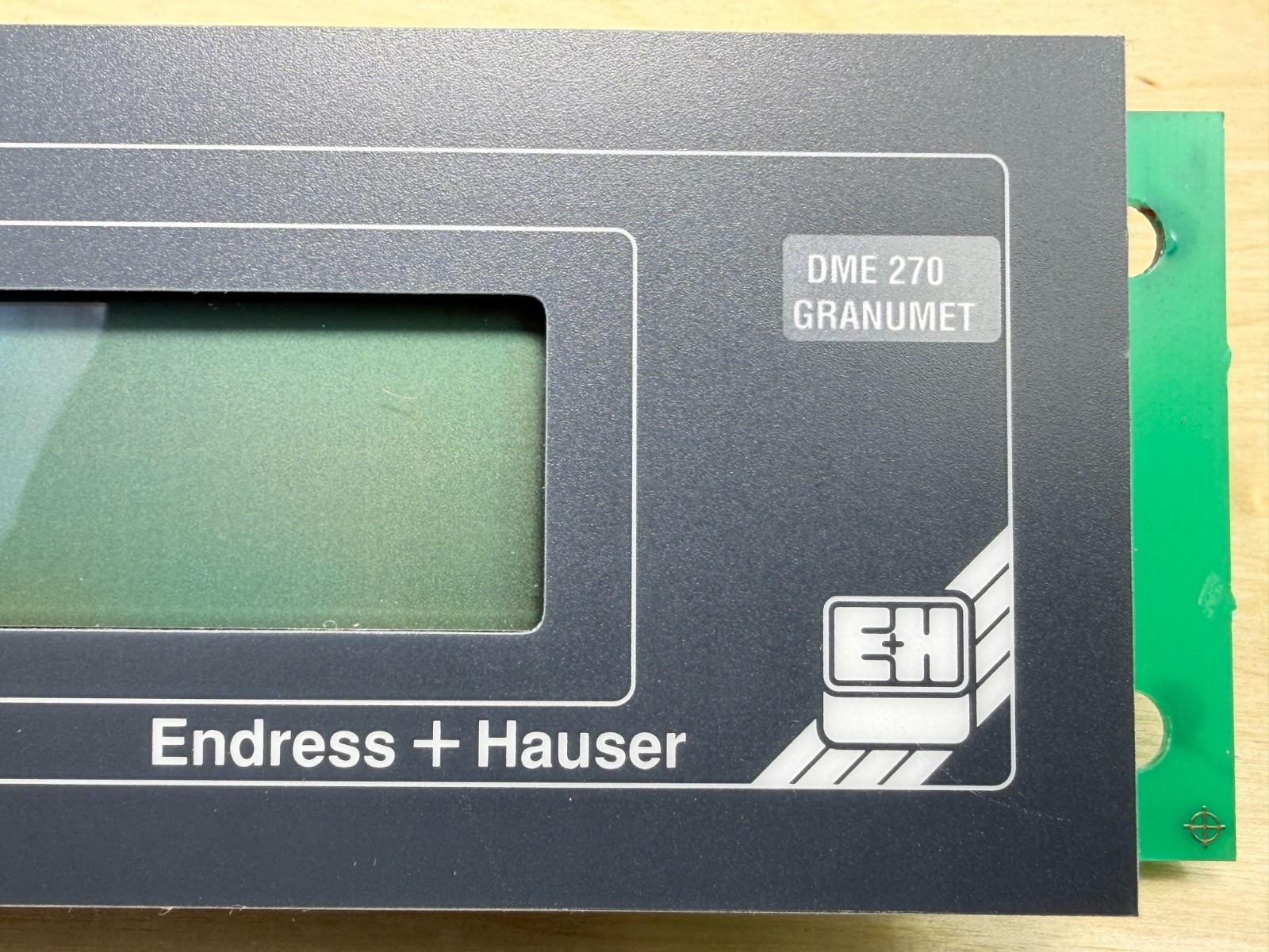 Endress + Hauser DME 270 Granumet Display Panel, MJC030-000