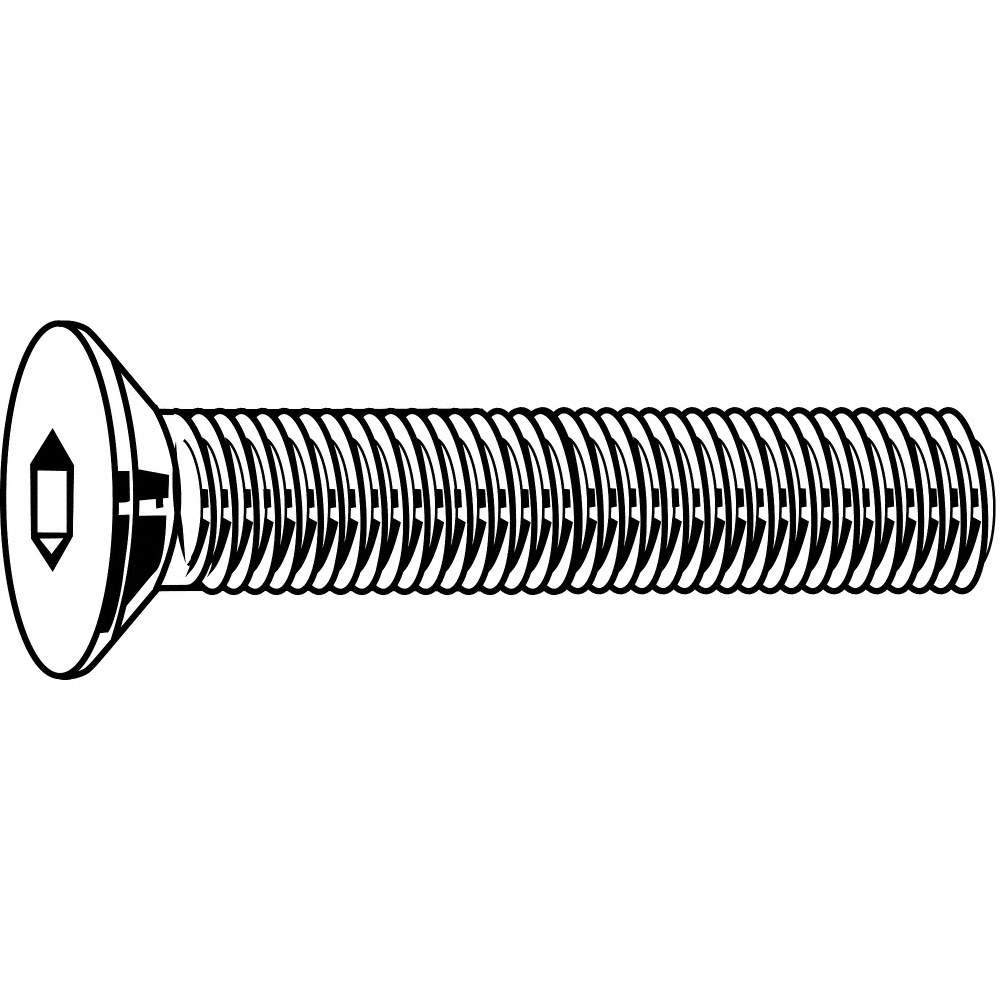GRAINGER APPROVED U07566.075.0150 ScktFltHdScrw,Steel,3/4″-16,1 1/2″L,PK5 26LE23