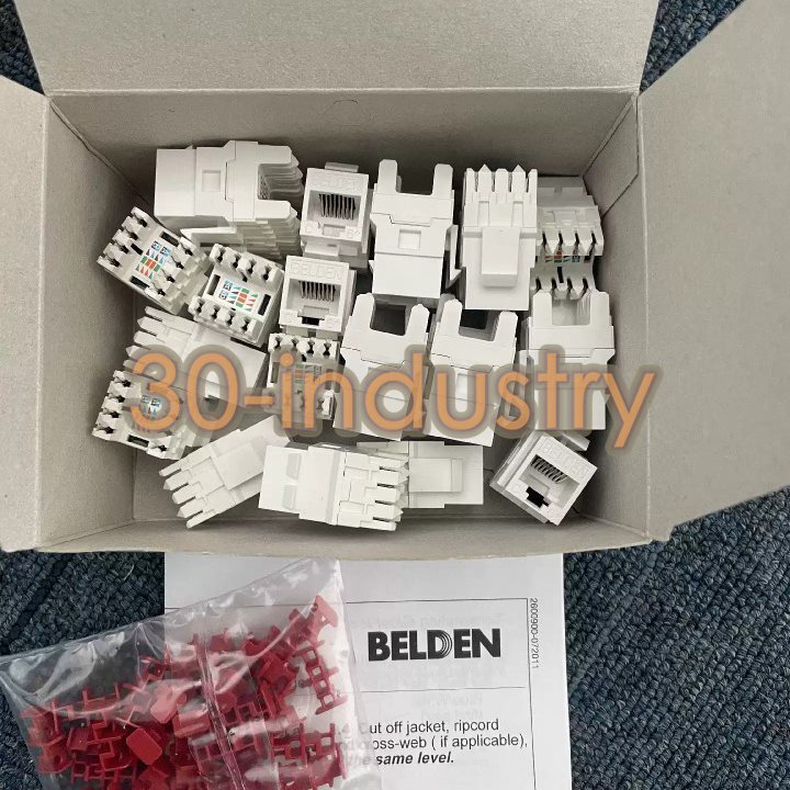 A pack/24pcs Category 6 unshielded module AX101320