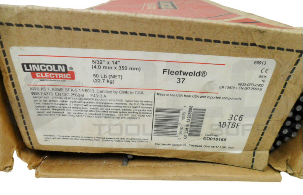 NEW LINCOLN ELECTRIC ED010165 WELDING ELECTRODE 5/32″ X 14″ 18LBS *READ*