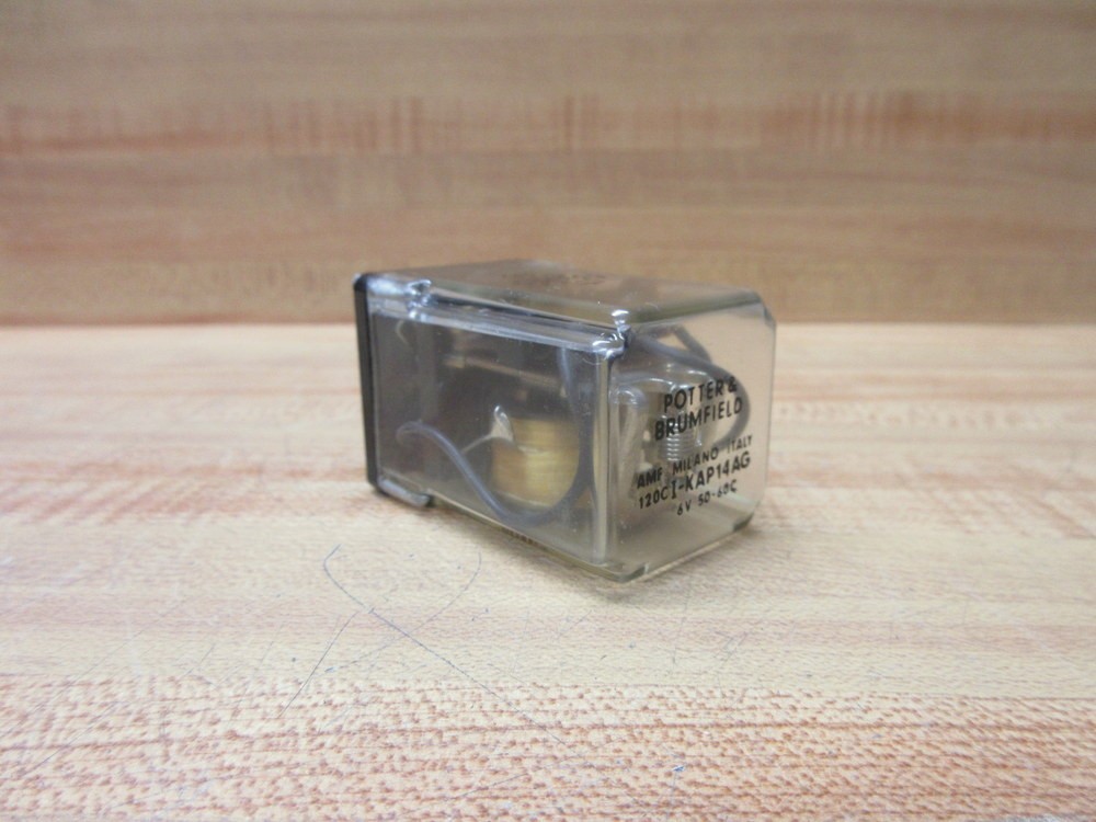 AMF Potter & Brumfield 120CI-KAP14AG-6V AMF Relay