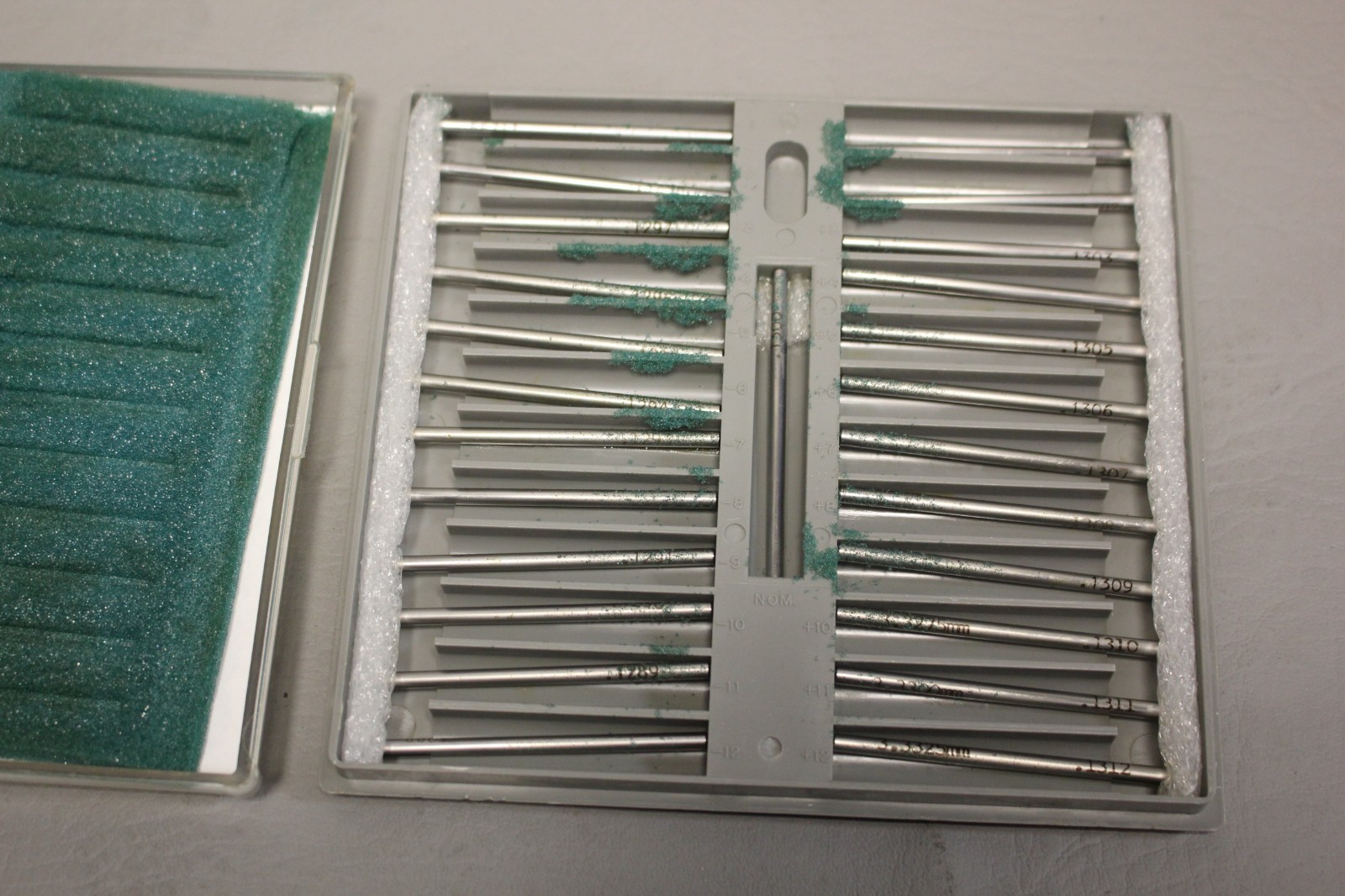 NEW OLD STOCK DELTRONIC PIN GAGE SET TP25 .1300 .1288-.1312