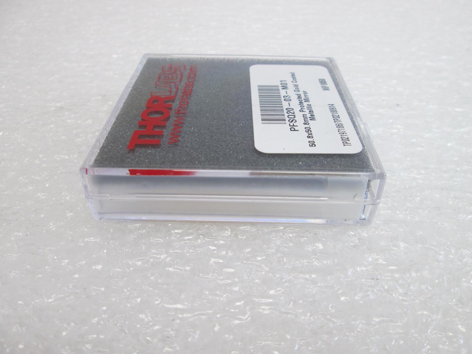 THORLABS PFSQ20-03-M01 50.8X50 8 MM PROTECTED GOLD COATED METALLIC MIRROR