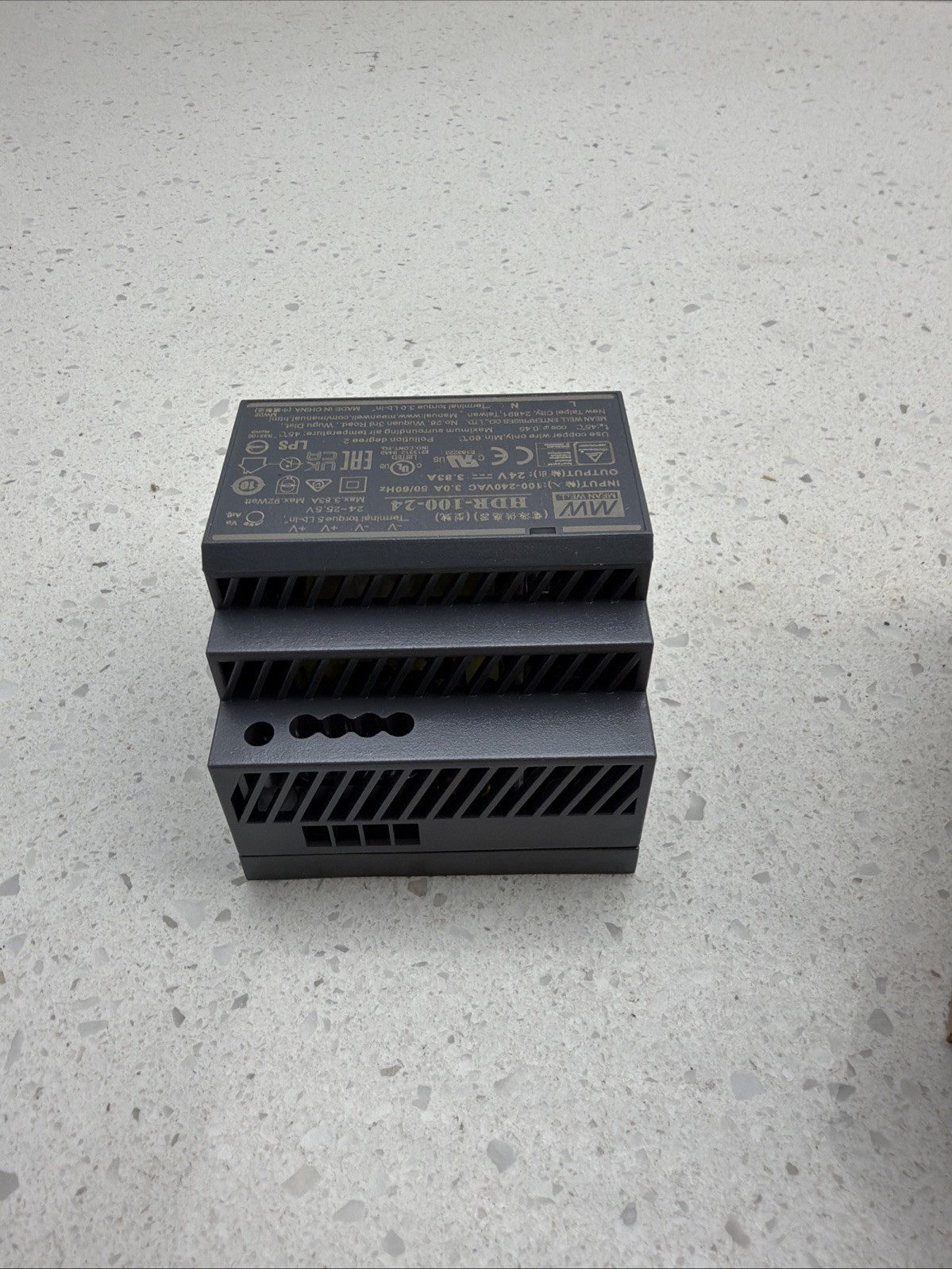 Mean Well HDR-100-24 AC/DC Power Supply – 1 Output – 24V@3.83A – 92W