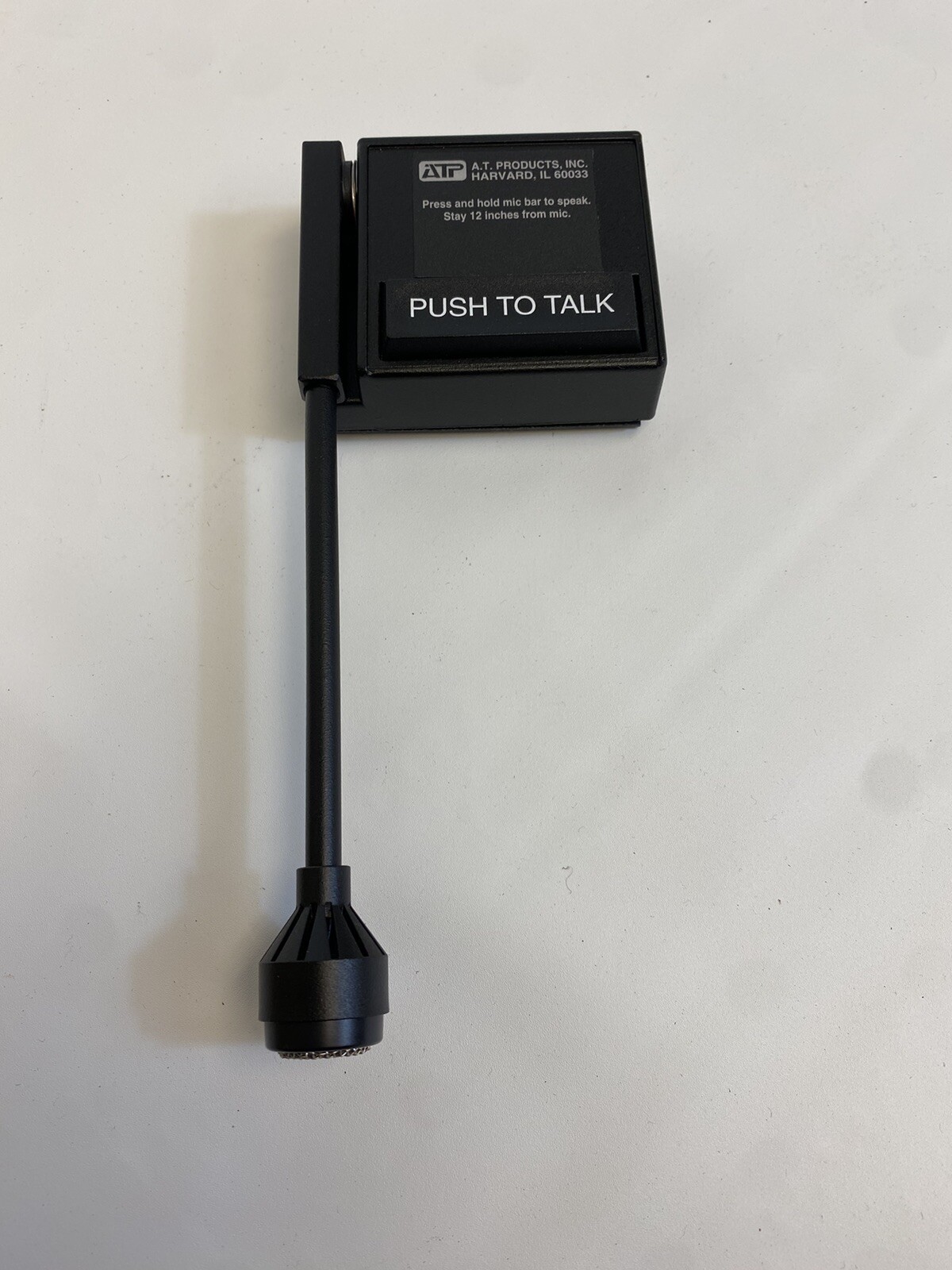 New/Open Box- AT Products ATP M31 Push to Talk Microphone -Free US Shipping-