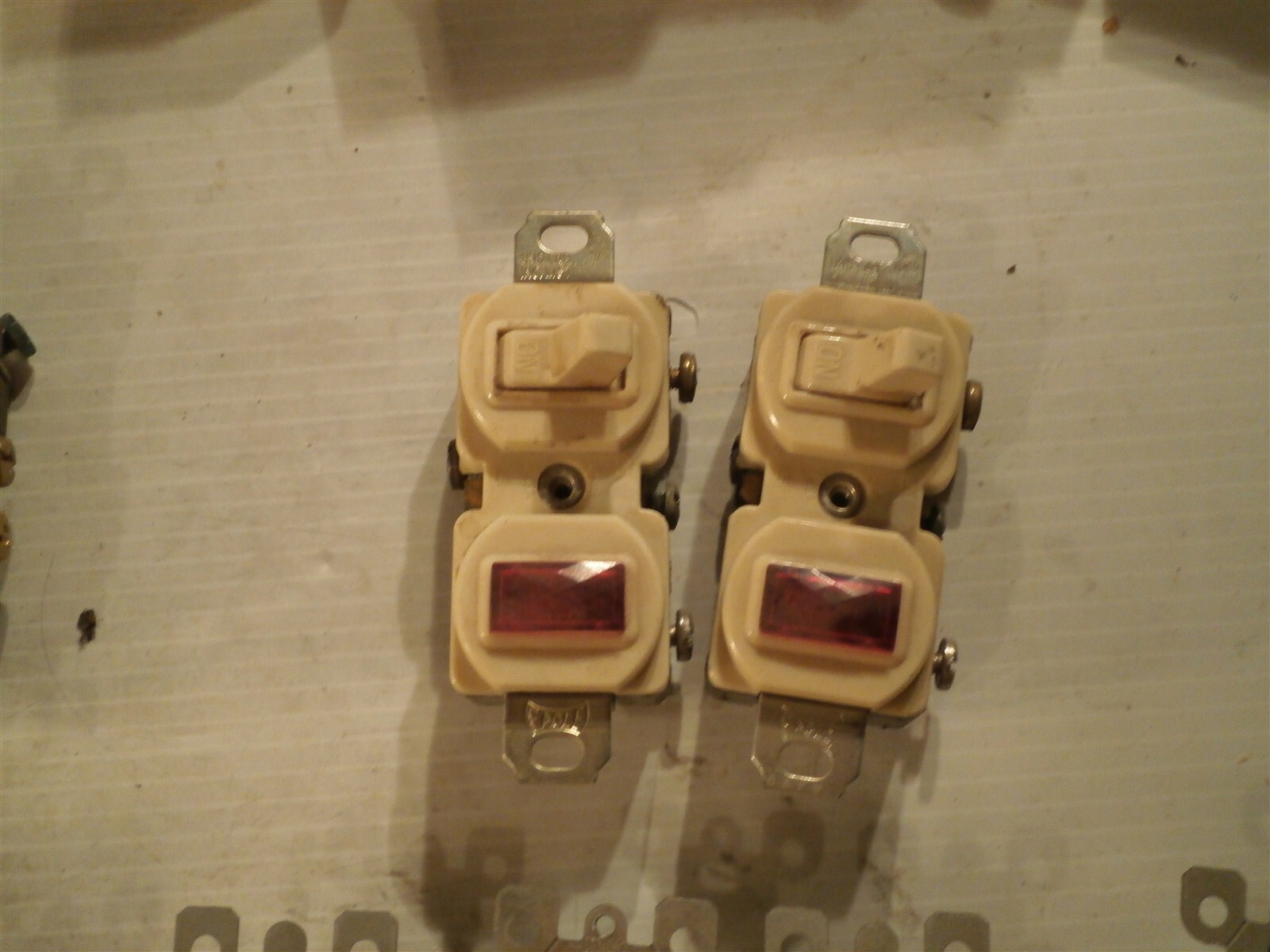 Lot of 12: Ivory Switches, Many Commercial Grade, Several styles