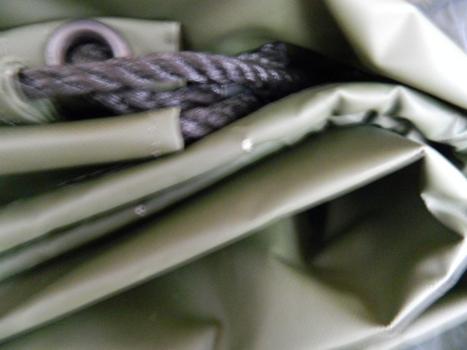 TARPAULIN MILITARY COVER EXTREME DUTY APPROX. 14FT X11FT