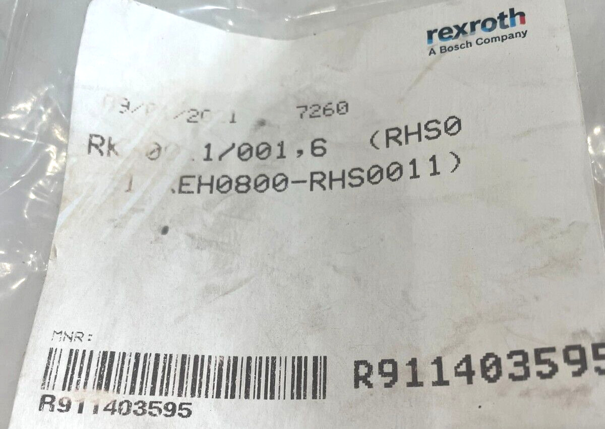 NEW REXROTH RKH0610 HYBRID CABLE RKH0011/001-6 R911403595