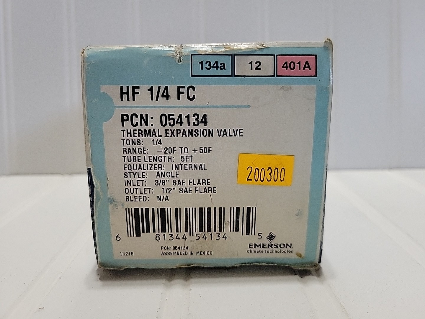 Emerson Thermal Expansion Valve HF 1/4 FC 054134